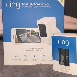 Ring spotlight cam battery